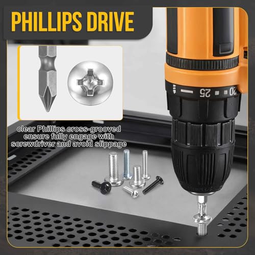 DTGN M5-0.8x30 Phillips Pan Head Machine Screw W/Washer 304 Silver 120pcs - size: M5-0.8x30mm