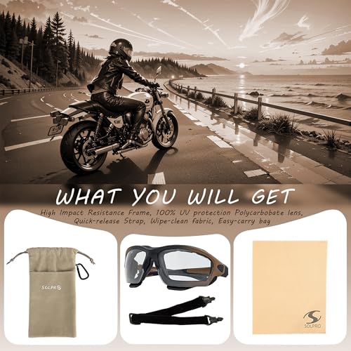Powersports Safety Goggles, ANSI, Zero‑Pressure, Durable Anti‑Fog, Riding, Hunting Shooting, Fit Men and Women - color: Cocal-black