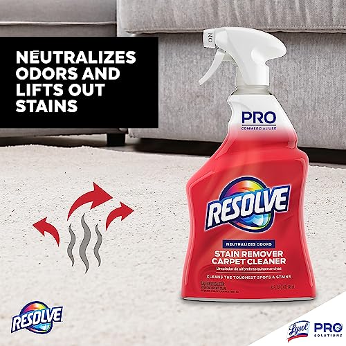 Resolve Carpet Cleaner Spray, Stain & Spot Remover for Carpet, 32 Fl Oz - size: 32 Fl Oz (Pack of 1)