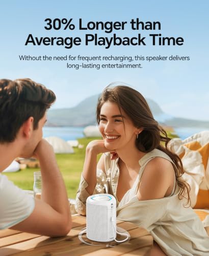 Portable Bluetooth Speaker Beach Essentials: IPX5 Waterproof for Outdoor - color: White