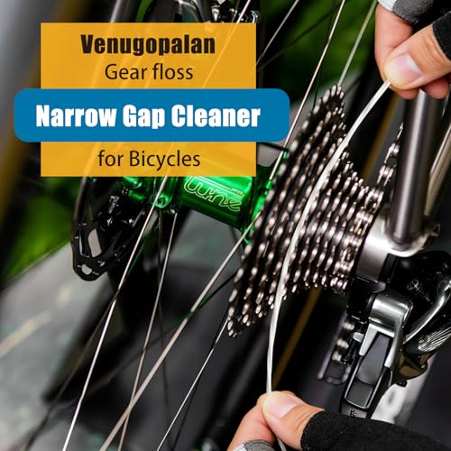 17PCS Bike Cleaning Kit, Bicycle Cleaner Toolbox with All-Weather Chain Lube, Chain Scrubber, Degreaser, Body Cleaner, Brushes, Sponge, Towel & Gear Floss for MTB/Mountain/Road/E Bikes