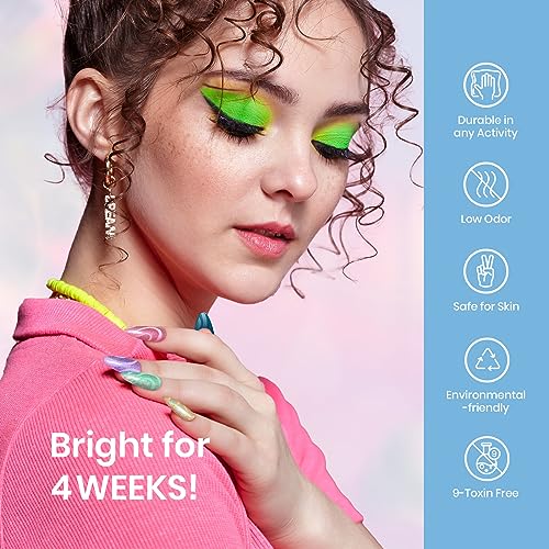 Beetles Glitter Gel Nail Polish Set 6 Colors Sparkle Gel Polish Kit - color: A - Mixed Finishes | Nebula Halo