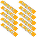 10 PCS 9 Inch Torpedo Level, Accurate Leveler Tool Torpedo Level Magnetic, Plastic Spirit Level for Measuring, Testing