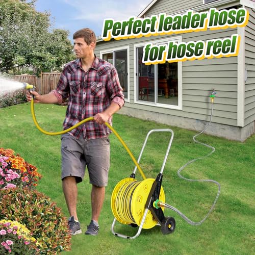 Female to Female Leader Hose for Hoses Reel, 10ft - size: 10ft