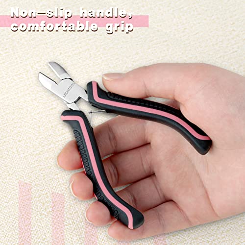 Mini Diagonal Cutting Pliers 4 Inches Side Cutters with Spring - style: Diagonal Cutting Pliers