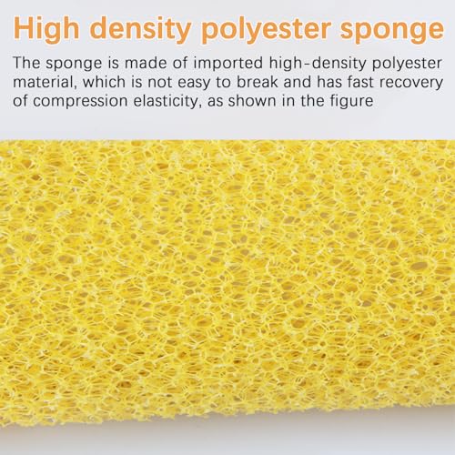 12 Pcs 4 inch Textured Paint Roller Covers+2 Frame Set,3 Textures - size: 4",4S+4M+4L+2Frame