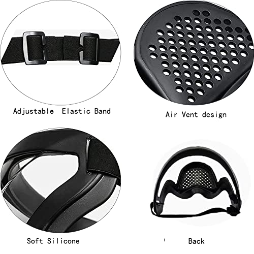 Full Face Shield Transparent High-Definition Plastic Face Shield, Super Protective Face Shield for Unisex Adults, 1 Pack