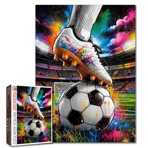 Soccer Field Football Puzzles for Adults 1000 Pieces - color: Sports 06