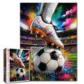 Soccer Field Football Puzzles for Adults 1000 Pieces - color: Sports 06