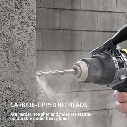 14mm x 150mm Masonry Drill Bit, Carbide Tipped Rotary Hammer Bit