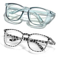 Safety Glasses Goggles for Women Girls Anti Fog Protective Eyewear Glasses - color: Blue+ New-tortoise