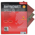 INDASA Rhynowet Red Line Wet Dry Sanding Sheets 9 x 11 Inch 1200 Grit Waterproof Latex Backing Abrasive Paper for Wood Metal Automotive Surface Prep Pack of 50 - size: 1200-Grit 9"x11"