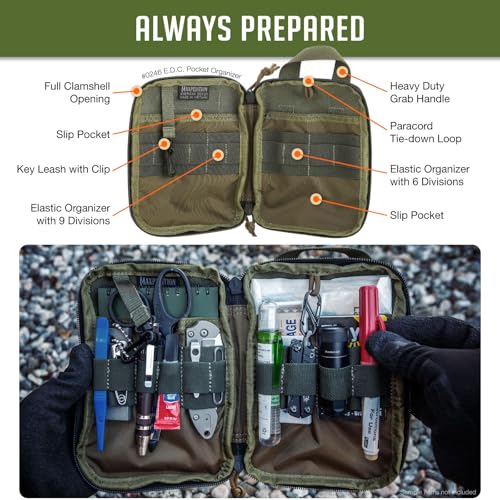 Maxpedition E.D.C. Pocket Organizer - color: OD Green