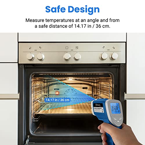 Etekcity Infrared Thermometer Laser Temperature Gun, -58°F~1130°F, Blue - color: Blue, style: Advanced