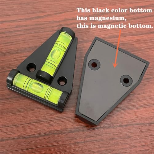 2Pcs Magnetic RV Levelers, with Screws Mounting and Magnetism Dual-use, RV Parts Accessories Exterior Leveling Stablilization Levelers