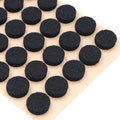 Furniture Felt Pads 3/8" (10mm) Diameter Round 3M Self Adhesive Protects Kitchen Cabinets, Drawers, Desks and Furniture Against Bumps and Scratches 200 Pack - Black - color: Black Felt 200 Pack