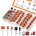 Sanding Bits for Dremel Rotary Tools, 64Pcs, 1/8 Inch Shank - size: 64PCS