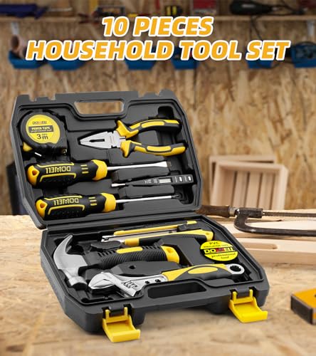 DOWELL Small Tool Kit, Tool Set for Home, Dorm