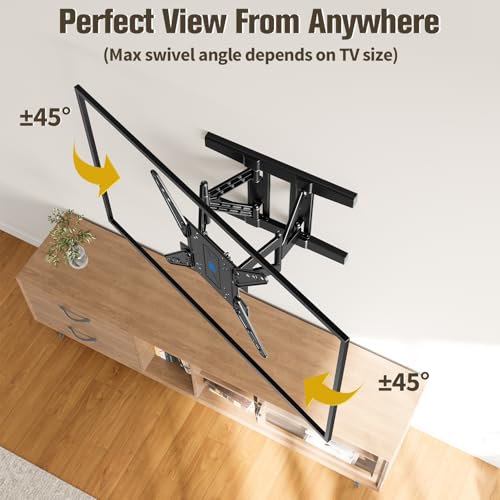 Mounting Dream Ultra Slim TV Wall Mount for 26-75” TVS Full Motion TV Mount - size: 26"-75" TV