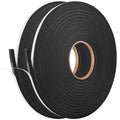 Kikerike Self Adhesive Foam Tape Weatherstrip 1/4In x 1/4In x 50Ft High Density Foam Insulation Strips Seal Weather Stripping with Strong Adhesive for Door and Window Sound Isolation Soundproofing - size: 1/4inx 1/4in x 50Ft