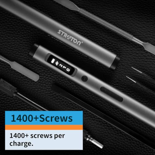Precision Electric Screwdriver Set, Mini Screwdriver Tool Kit, 168pcs, for Electronics, PC, Laptops, Game consoles, Phones, RC Model, Gadget Repair.