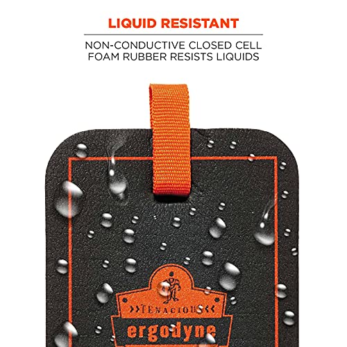 Ergodyne - 18365 ProFlex 365 Mini Kneeling Pad, 4" x 6" x 1", Black - style: Pad