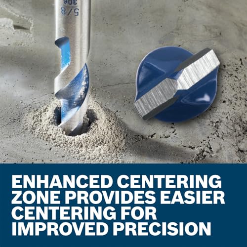 BLUE XTREME HAMMER DRILL BIT 1/4"X6"