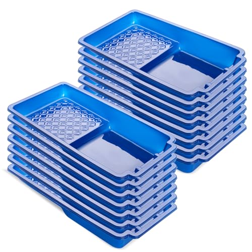 Mister Rui 4 Inch Paint Tray Liners 15-Pack, Disposable Liners Refills