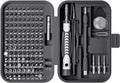 Precision Screwdriver Set, 130 in 1 Mini Screwdriver Set Tool, Black - color: Black, size: 130