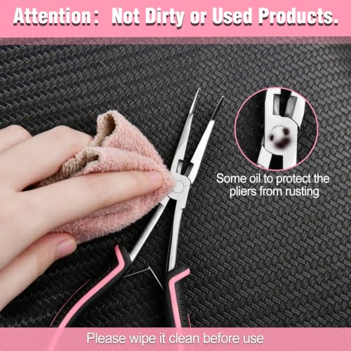 Long Reach Bent Needle Nose Pliers Serrated Jaw with Wire Cutter - style: Bent Needle Nose Plier with Serrated Jaws & Cutter