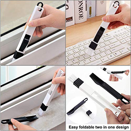 Crevice Cleaning Brush Set, Hard Bristle Grout Scrub Brushes, 5Pcs