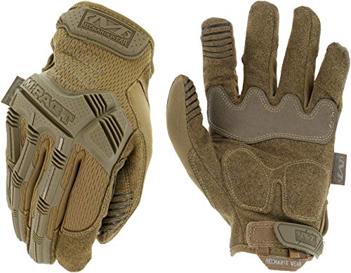 Mechanix Wear M-Pact Tactical Gloves, Brown, Large - color: Brown, size: Large