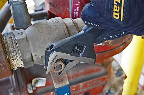 Plumbing Adjustable Wrench, Black Phosphate Finish, 4 Available Size Options 6-inch, 8-inch, 10-inch, 12-inch - T08003 - size: 10-Inch