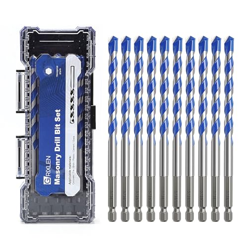 10 Pack 5/16 inch Concrete Drill Bit Set,Masonry Drill Bit Set - style: 5/16"（10 Pcs）