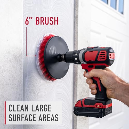 Hoover Medium Bristle Cleaning Brush, 6" Medium Bristle Brush