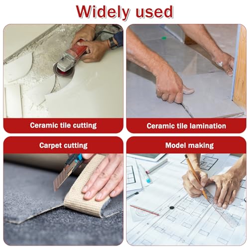 Precise Contour Scribe Tool Woodworking Profile Scribing Tool Ruler with Adjustable Pencil Holder Upgrade Contour Measuring Tool Measuring Scriber Tools Aluminum Alloy Contour Gauge Tool