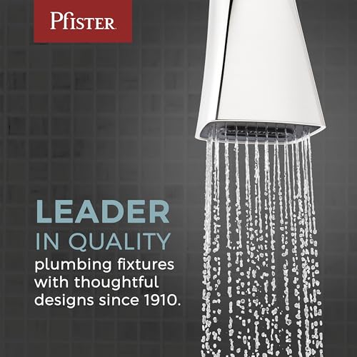 Pfister Pfirst Modern Single Handle Shower Faucet Valve Trim Kit R89040K - color: Brushed Nickel, size: 1 Pack