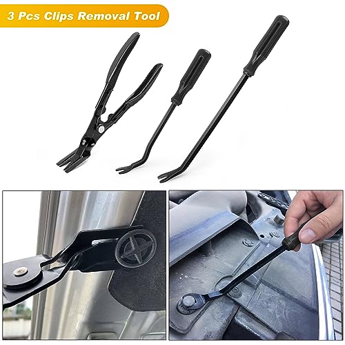 GOOACC 19Pcs Trim Removal Tool Set with Storage Bag - color: Black