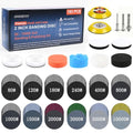 193 Pcs 2 Inch Sanding Discs, Headlight Restoration Polishing Kit - size: 2 Inch