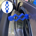 Magoog Washer Door Prop, “Shorter, Space Saver”, Keep Front Loader Door Open, TPU Material Non-Rust - color: blue