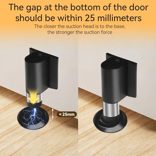 Magnetic Door Stopper,Metal Floor Mount Door Holder