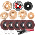 Pomsare 13PCS Wood Carving Disc Set for Angle Grinder, Sanding Wheel