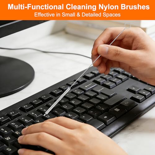 Long Straw Cleaner Brush 10-Pack, 8 Inch Straw Cleaning Brushes