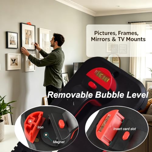 Picture Hanging Tool Kit with Level & Marking Nail