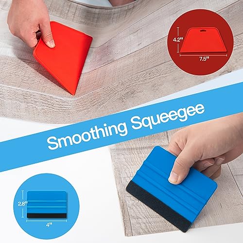 Art3d Smoothing Tool Kit for Peel and Stick Tile, Contact Paper, Vinyl Film
