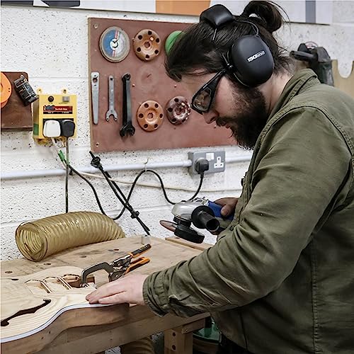 ISOtunes AIR DEFENDER Earmuffs: Comfortable Wireless unisex adult Hearing Protection Earmuffs with 40 Hour Battery Life - color: Green