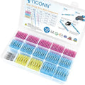 TICONN 720PCS Heat Shrink Butt Connectors, Crimp Wire Connectors Kit - size: 720 PCS-4Sizes