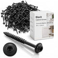 Frienda 2 Pound White Cabinet Screws Bulk #9x1-3/4'' Approx. 241 Pcs - color: Black, size: #9x1-3/4 Inch