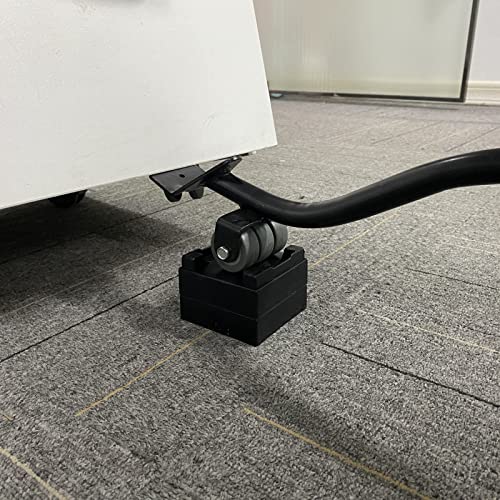 Furniture Lifter Mover Tool Set to Move Heavy Furniture Quickly & Easily 1000 Lbs Capacity 21 Inch (1 Lifter Tool & 4 Heightening Block) - size: Lifter