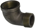 LDR Industries 310 SE90-114 Street Elbow, 1-1/4-Inch, Black - size: 1-1/4 Inch, style: 90 Degree Street Elbow